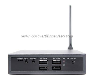 China 2GB Ram Laptop Video Player Box para a propaganda de telas 350cd/M2 à venda