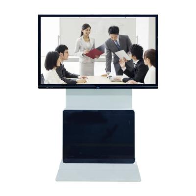 China 65 Inch 400CD/M2 Dual Screen LCD Interactive Whiteboard 20 Point Multi Touch for sale