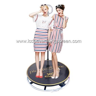 China 3 - 5 Person 360 Rotating Photo Booth With Selfie Bracket for sale