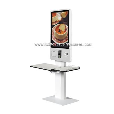 China 32in Capacitive Touch IPS Screen Self Service Payment Kiosk For Supermarket for sale