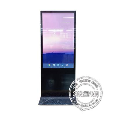 China 55 Inch Indoor WiFi Android 10.0 LCD Digital Signage Display Kiosk for sale