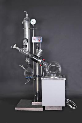China 5l 10l 20l 50l 20 litros máquina de evaporación al vacío de laboratorio evaporador rotativo de bomba de vacío en venta