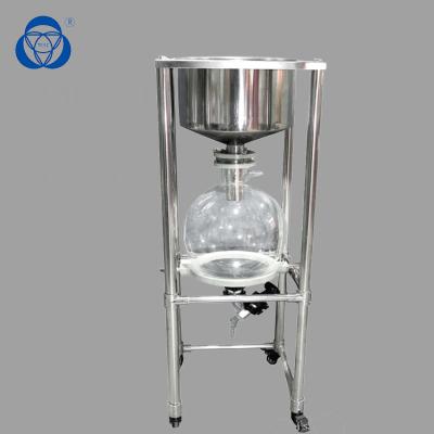 China Biological Vacuum Buchner Funnel , Jacketed Buchner Funnel Automatic Bath Lift for sale