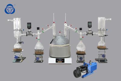 Chine Haut laboratoire moléculaire d'université de fabricant de distillation en verre de Borosilicate utilisant à vendre
