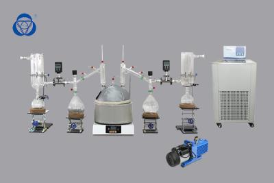 China Eficacia alta de la solución de la trayectoria corta de la destilación del equipo del equipo herbario de llavero de la extracción en venta