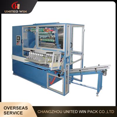 China Auto U Type Adhesive Tape Packaging Machine Thermo Shrink Auxiliary Equipment Single Roll Tower Accordion Type for sale