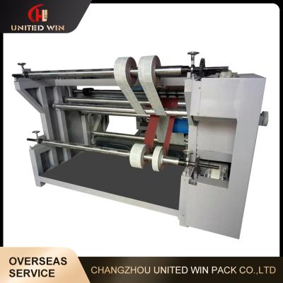 China 1800mm Self Adhesive Tape Double Rewinding Slitting Machine Deviation Correction for sale