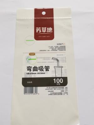 China Composite Technology CPP Custom Plastic Seal Bags With Hung On Hole for sale