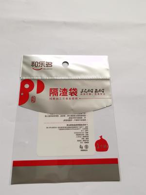 China Saco plástico do encabeçamento da cor 140mircrons da tira brilhante para o produto do agregado familiar à venda