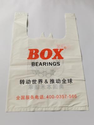 China PO Material Strong Load Bearing Die Cut Handle Bags For Hardware Fitting for sale