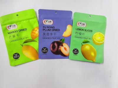 China Dried Fruit Ziplock Packaging Bags for sale