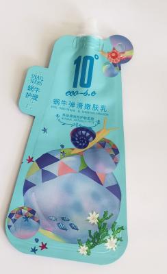 China Malote plástico do bico do PE composto para produtos líquidos cosméticos à venda