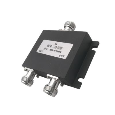 China 400MHz To 470MHz Microwave Signal RF Power Splitter N Female Communication System for sale