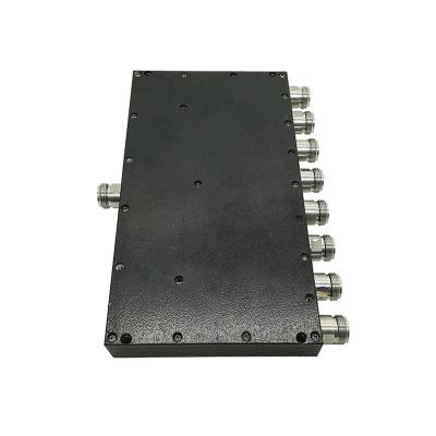 China 8 Way RF Low Power N Female Microstrip Power Divider ISO9001 50W for sale