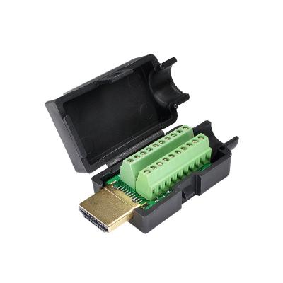 China HDMI Male Jack to Screw Terminal Block Breakout Board Adapter for sale