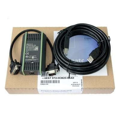 China S7-300 S7-400 PLC Programming Cable 6ES7 972-0CB20-0XA0 PC/MPI+ USB/PPI+ for sale