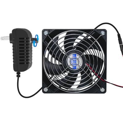 Chine Fan réglable de serveur de radiateur de Cabinet de poste de travail de châssis de machine du ventilateur 12cm Btc de la vitesse 2000RPM à vendre