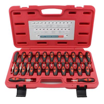 China 23pcs Screwdrivers Vehicle Connectors Pin Removal Kit Terminals Release Tool Set for sale
