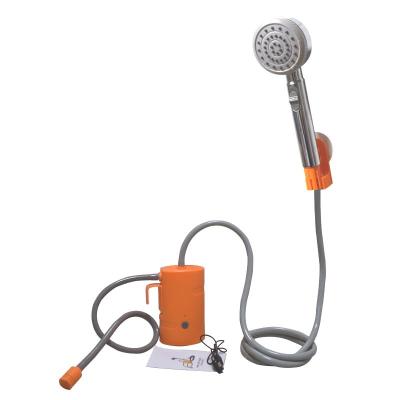 China Outdoor Shower Rechargeable 4400mAh Battery Powered Shower Pump for Hiking Travel Beach Pet Cleaning en venta