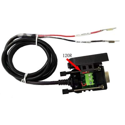 China 150cm Femenino DB9 Cable para CAN LIN Bus Interface Adaptador para VECTOR PCAN CAN Bus Monitor en venta