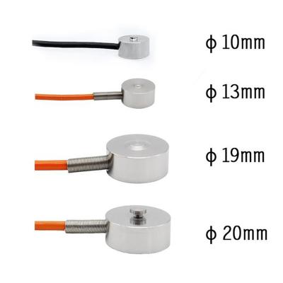 China Mini Micro Button Load Cell Miniature Compression Force Sensor Transducers 10mm to 20mm for sale