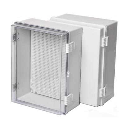 China caja plástica al aire libre de la caja de conexiones de la pared del recinto eléctrico impermeable IP65 de 400x300x180m m en venta