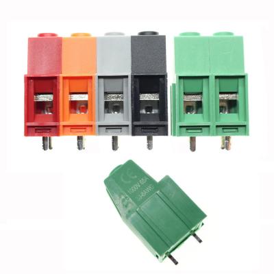 China 10.16mm Pitch 1000V 65A PCB Screw Terminal Blocks Connector Jointable for sale