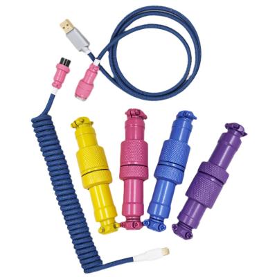 China Coloured GX12 GX16 Aviation Connector Male Female Socket Plug For Mechanical Keyboard Cable for sale