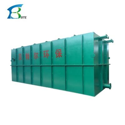 China Tratamiento de aguas residuales escolares Tanque séptico de acero carbono con para tiendas de materiales de construcción en venta