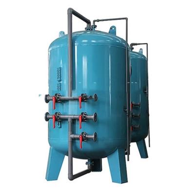 China Stainless Steel 304 316 Material Active Carbon Quartz Sand Filter For Water Treatment for sale