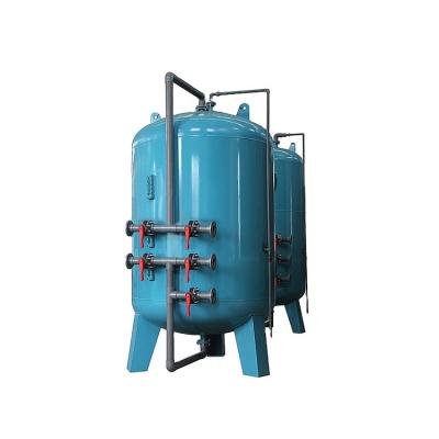 Chine Machine de filtration mécanique des eaux usées au charbon actif pour clarificateur d'eaux usées 6*10M Taille à vendre