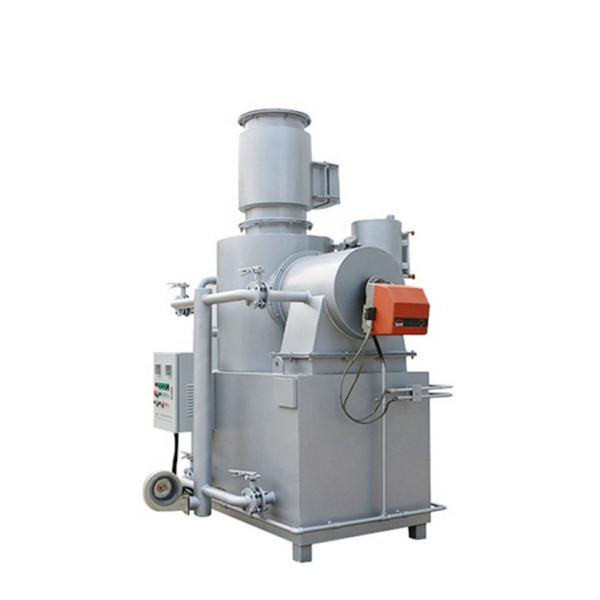 Quality Silver Grey/Black 250kgs/h Medical Waste Incinerator with High Temperature for sale