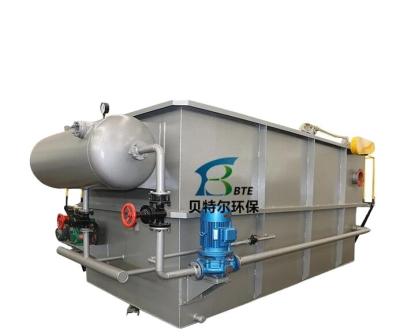 China Dissolved Air Flotation Machine for Industrial Water Treatment Purifier in Green for sale