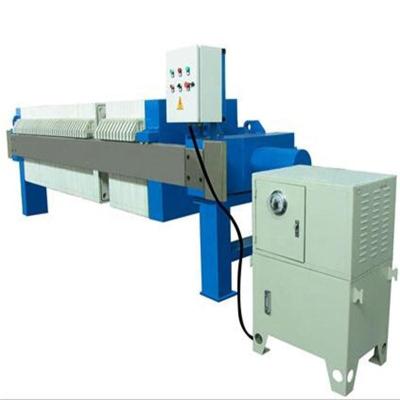 China Water Filter Sludge Dehydrator Plate and Frame Filter Press with 3kw Online Support for sale