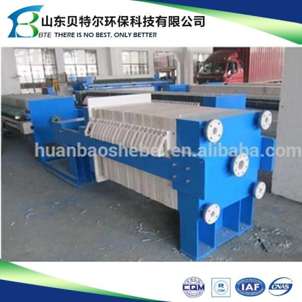 Quality Water Filter Sludge Dehydrator Plate and Frame Filter Press with 3kw Online for sale