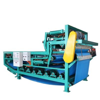 China Carbon Steel Belt Filter Press For Iron Ore Plant Sludge Dewatering for sale