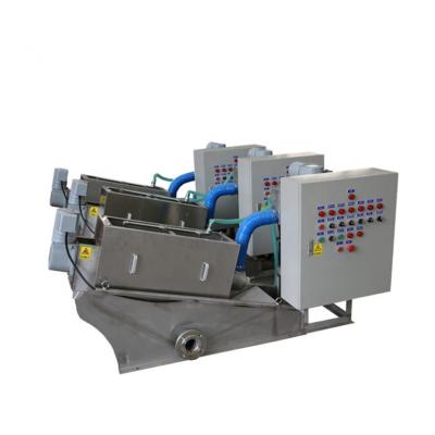 China Customizable Capacity Screw Press Dehydrator for Oily Waste Water Treatment 100 kg for sale