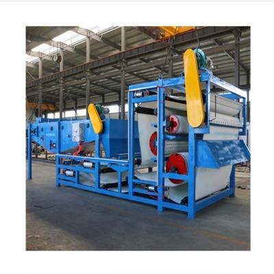 China Stainless Steel Belt Filter Press For Large Scale Sludge Dewatering Capacity 3-25m3/H for sale