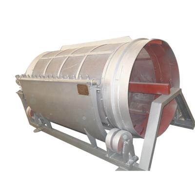 China Food Beverage Wastewater Treatment with Rotary Drum Type Screen Filter 80-150cbm/hour for sale
