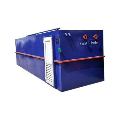 China 1 MBR Wastewater Purification Biotechnology Treatment Equipment for Seaworthy Packing for sale