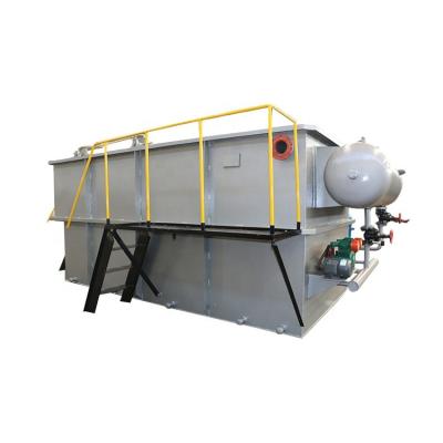 China 220V 380V Instalação de tratamento de águas residuais de flutuação de ar dissolvido para uso industrial à venda