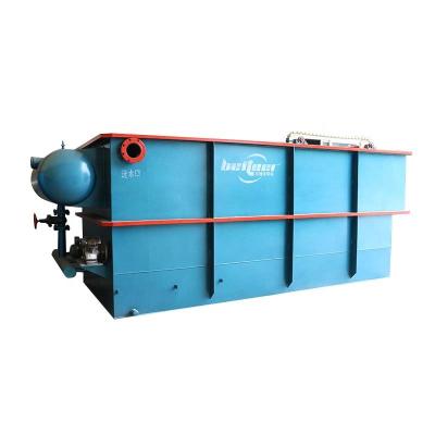 China Customized 100TPD Plastic Wastewater Recycling Equipment Dissolved Air Flotation Machine for sale