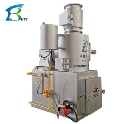 China Waste Burning Carbon Steel Plasma Gasification Incinerator with Heat-resistance Bricks for sale