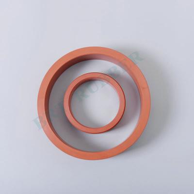 China Natural EPDM NBR Molded Rubber Quad Ring Customized High Precision en venta