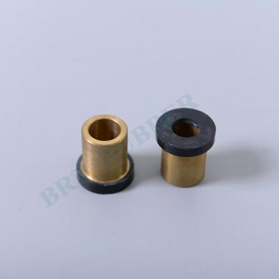 China OEM ODM Custom Vulcanized Brass Bonded Rubber Part For Machine Cars for sale