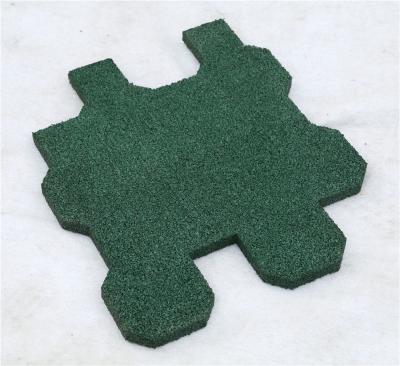 China OEM Rubber Molded Interlocking Tiles for sale
