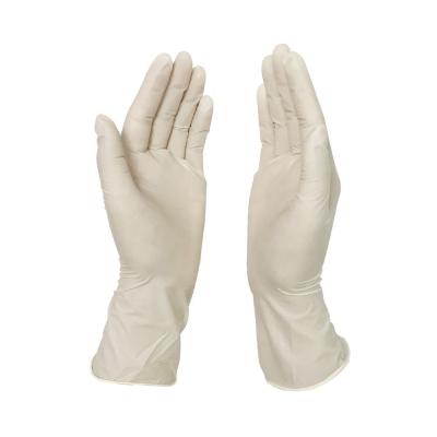 China Sterile Disposable Medical Gloves / Disposable Surgical Rubber Gloves Smooth Surface for sale