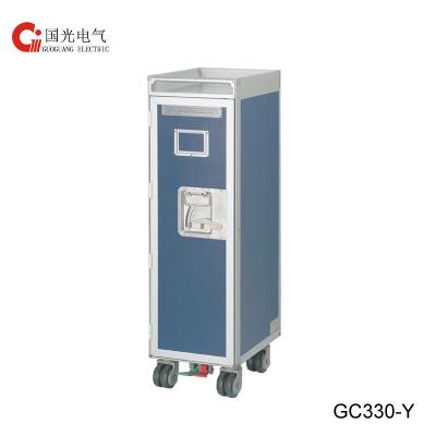 China 405*300*1030 Mm Aviation Bar Cart Flexible Secure Three Point Lock Support for sale