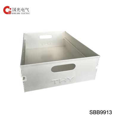 China Meal Drawer Plastic Translucent Storage Box Plane Food Trolley Meal Tray for sale