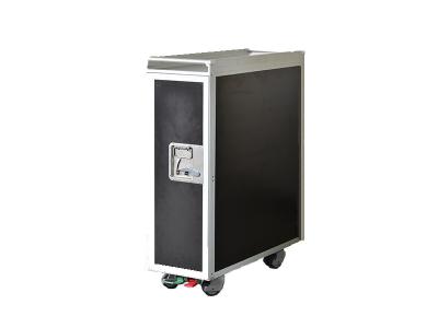 China thermal insulation Full Size Aluminium airline beverage trolley for sale